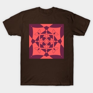 Tangerine Scroll T-Shirt